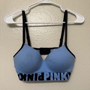 PINK Victoria's Secret Women's Blue Bralette